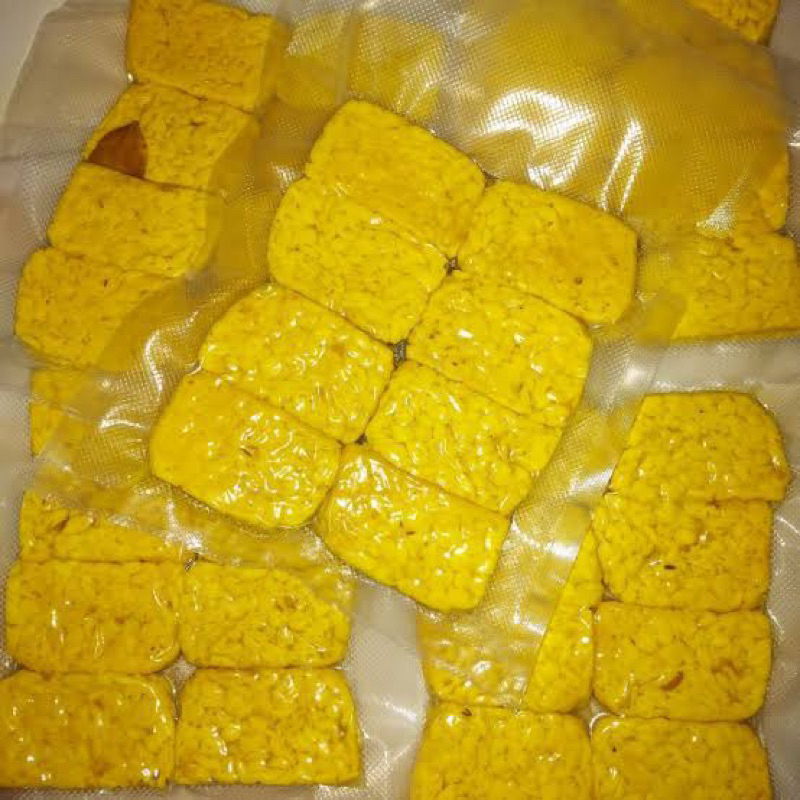 

FRESH TEMPE UNGKEP BUMBU KUNING 10 PCS