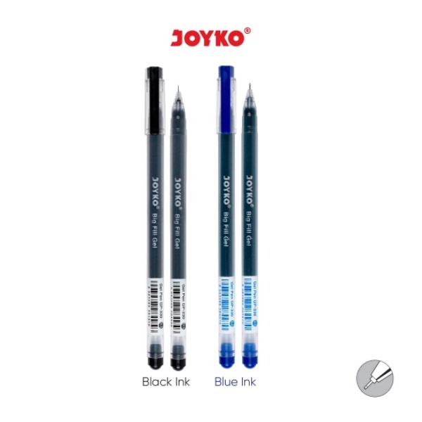 

Gel Pen Pulpen Pena Joyko GP-330 Big Fill Gel 0.5 mm