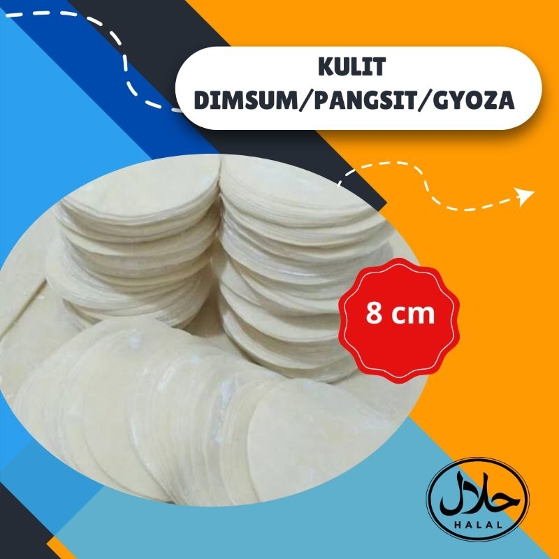 

Kulit Dimsum/pangsit/gyoza isi 100Lembar