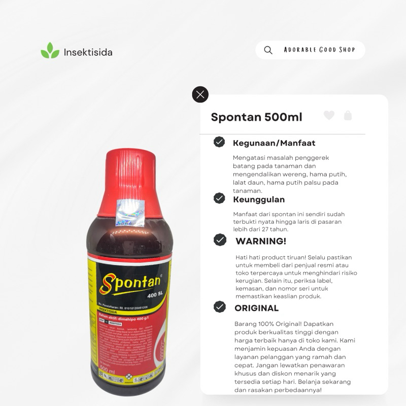 Spontan Insektisida 500ml