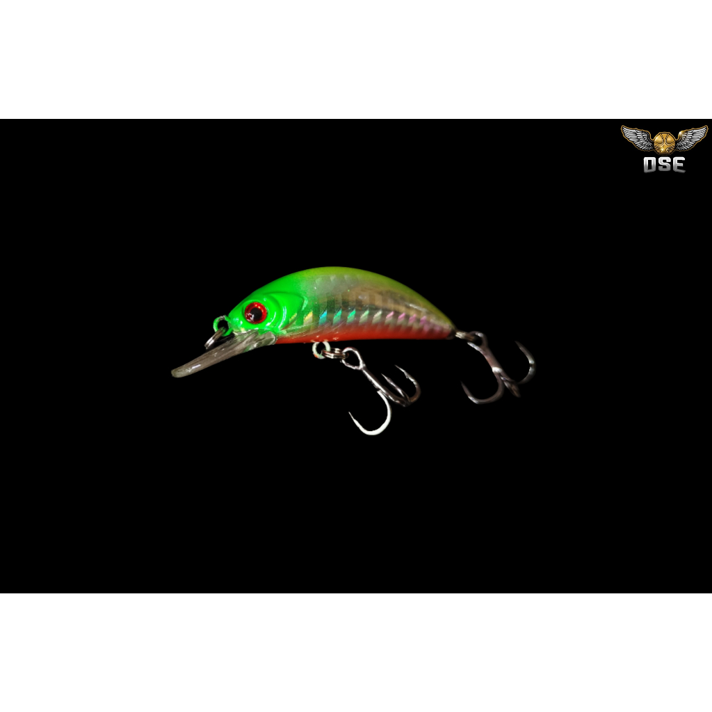 Crank Tiger Premium Minnow 6,2cm 5,5gram Include Treble Hook Kualitas Oke umpan casting kerapu kakap