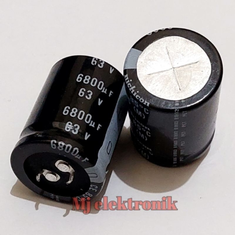 Elco 6800uf 63v Original Elko Nichicon 6800uf 63v Ori
