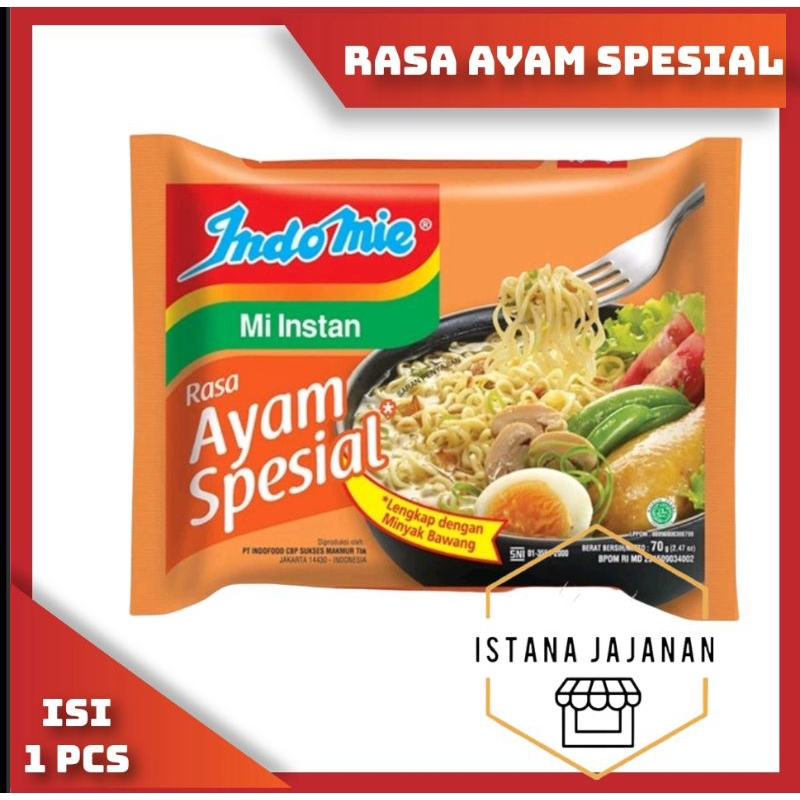 

Indomie Rasa Ayam Spesial