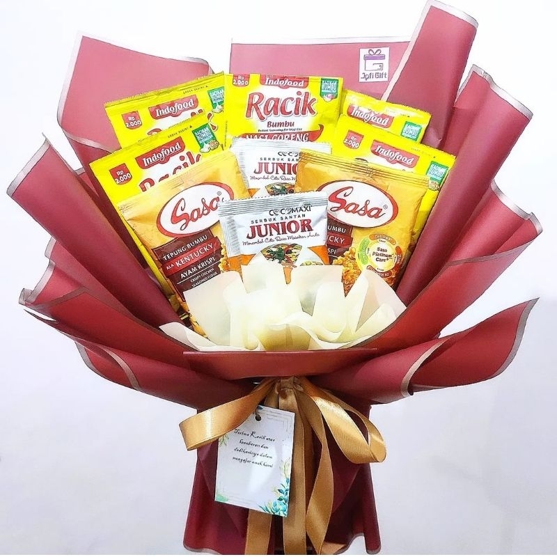 

BUKET BUMBU kado HARI IBU || LANGSUNG KIRIM hadiah ulang tahun/buket bumbu masak bisa custom murah