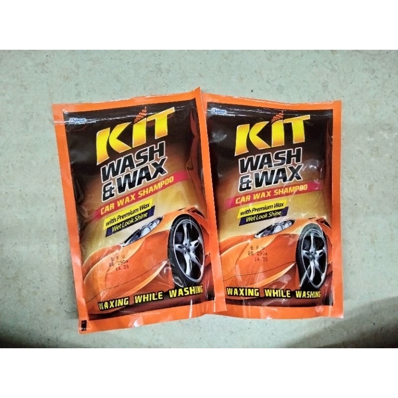 KIT Wash & Wax Car wax shampo 400ml