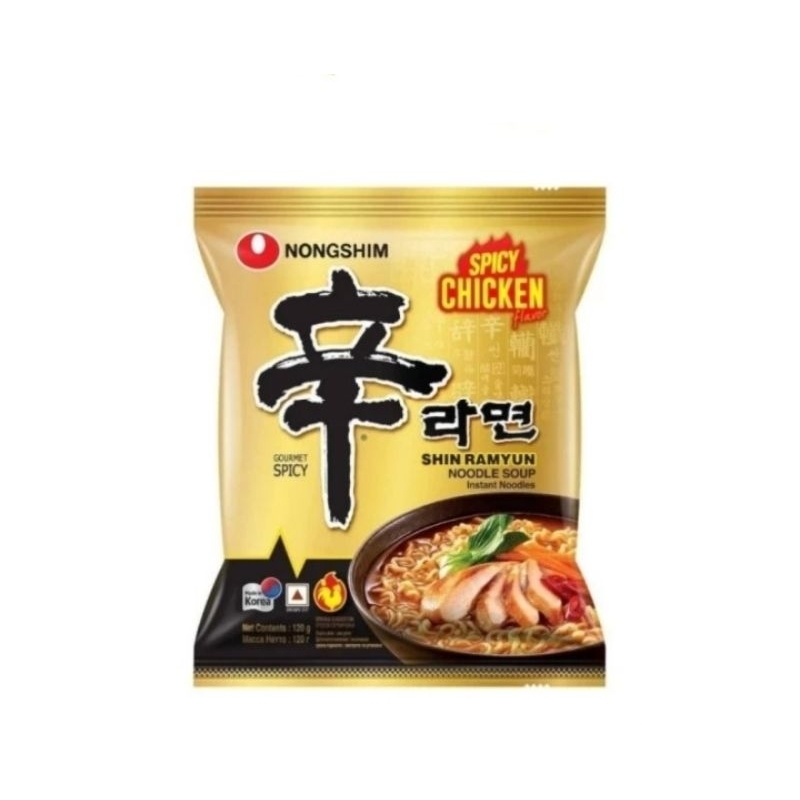 

Nongshim Shin Ramyun Spicy Chicken 120gram