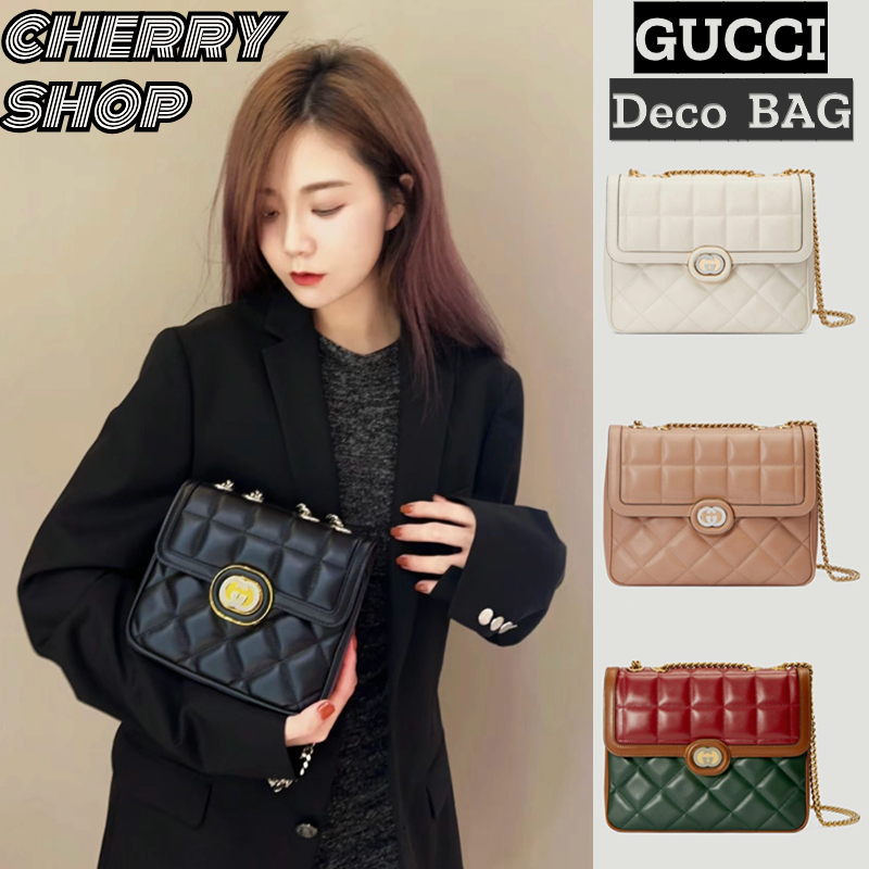 Gucci Deco Shoulder Bag Tas selempang Gucci