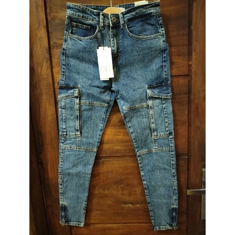 Celana Cargo Jeans ZARA Ariel Noah (100% Original ZARA)