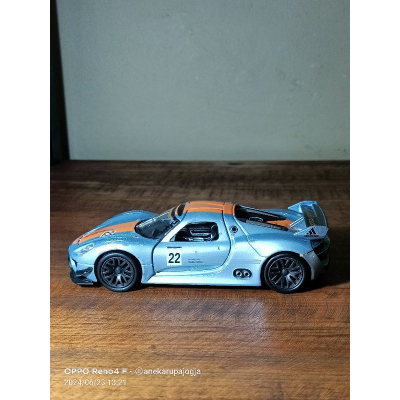 diecast welly porsche 918