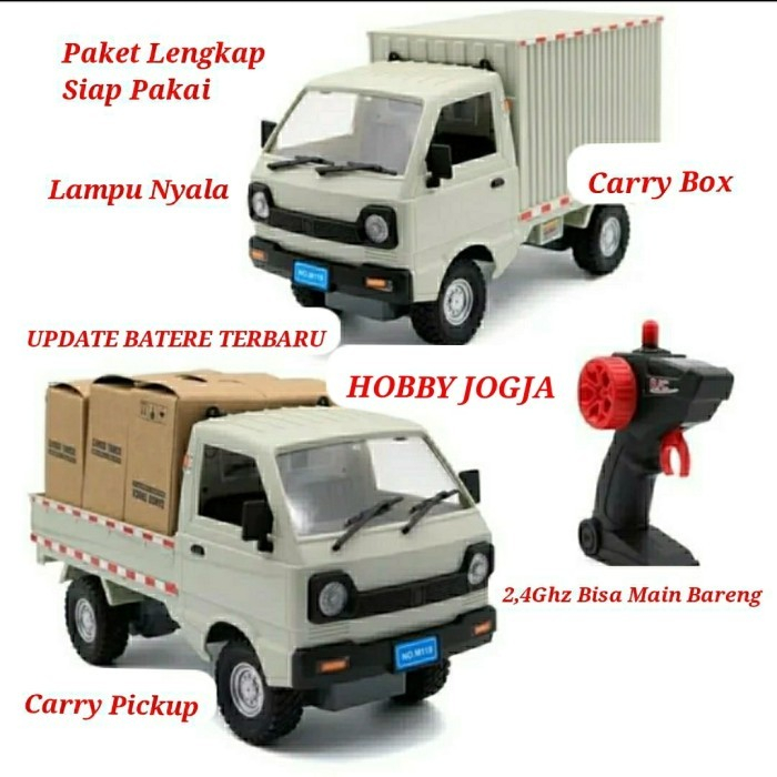 Mainan Anak Remote Control Mobil Carry Loss Back Suzuki