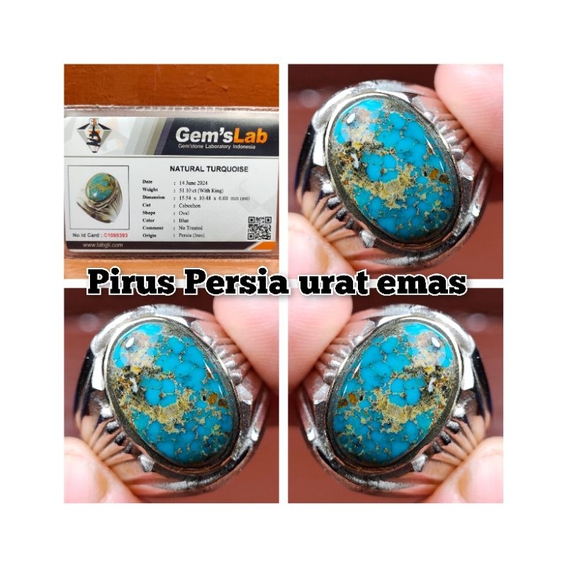 BATU PIRUS PERSIA URAT EMAS KUNO
