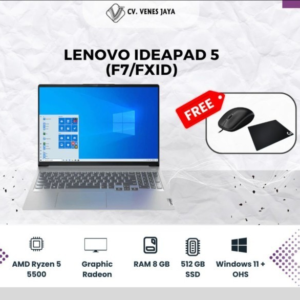 LAPTOP LENOVO IDEAPAD 5 (F7/FXID)