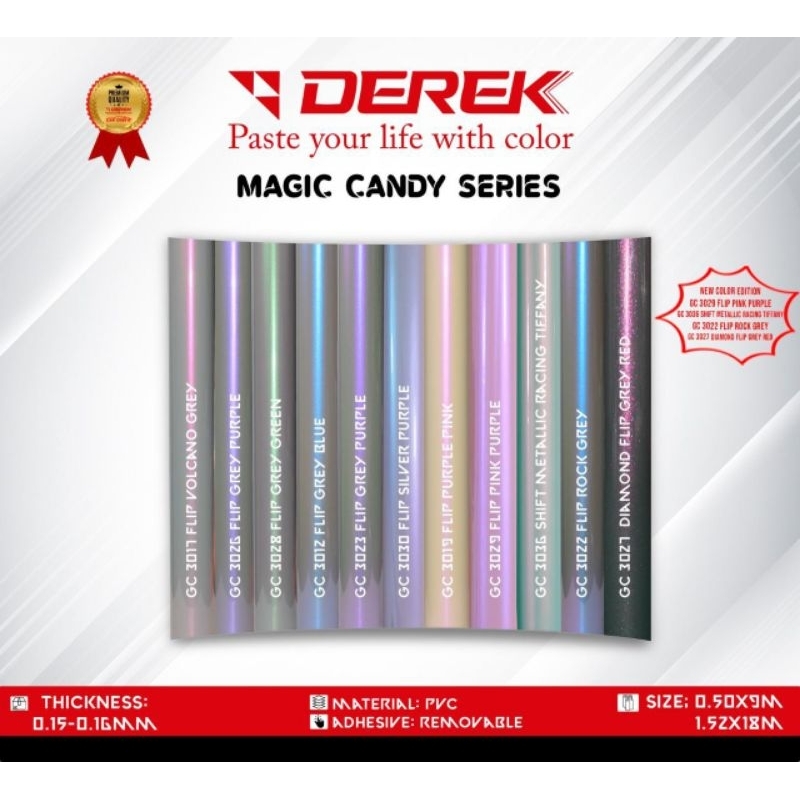 

[ROLL] skotlet premium magic candy lbr 50cm x pjg 9m