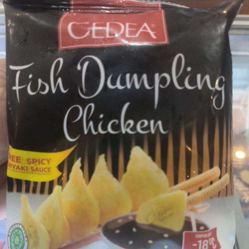 

Cedea Fish DUMPLING Chicken 200gr