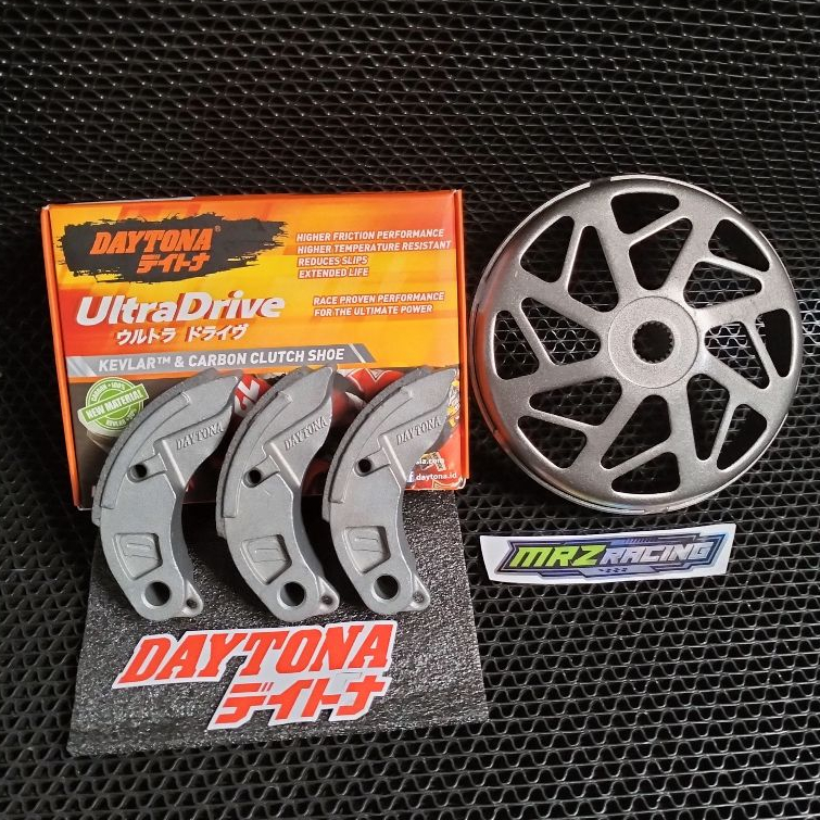 Mangkok KARTEL RACING Kampas Ganda DAYTONA Paket Kirian  Mangkok kampas ganda RACING