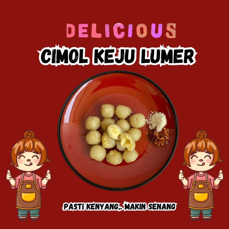 

Cimol keju lumer
