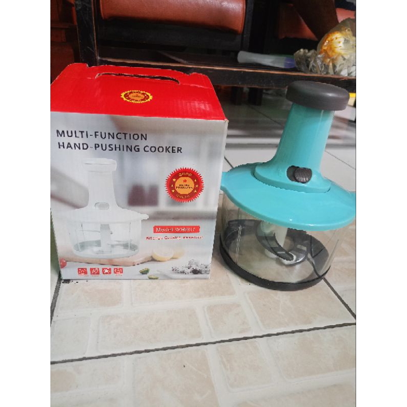 blender manual tekan (manual food processor) alat pengiiling daging