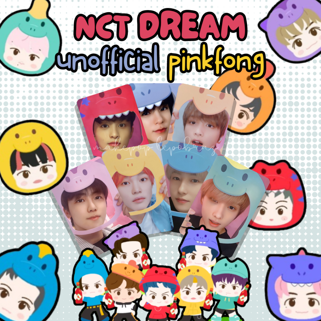 [PC REPLIKA] NCT DREAM PINKFONG NCT-REX JENO JAEMIN HAECHAN MARK CHENLE RENJUN JISUNG
