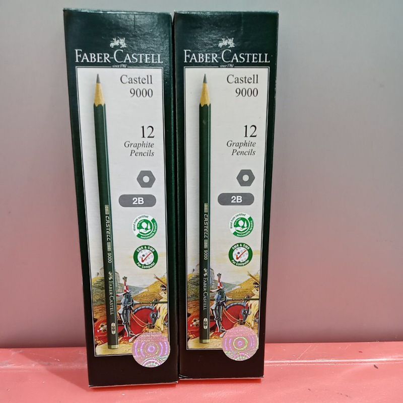 

Faber Castell 9000 2B (12pcs)