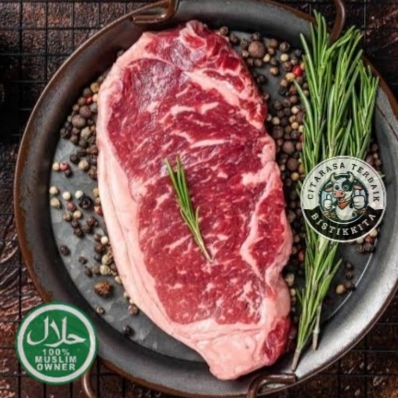 

Sirloin Steak Beef Aus Daging Has Luar 1 Kg