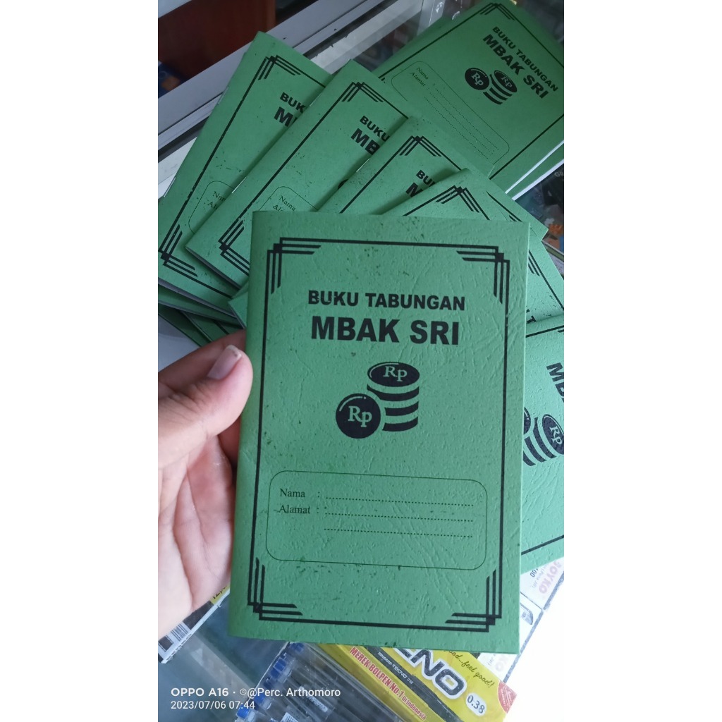 

BUKU TABUNGAN CUSTOM