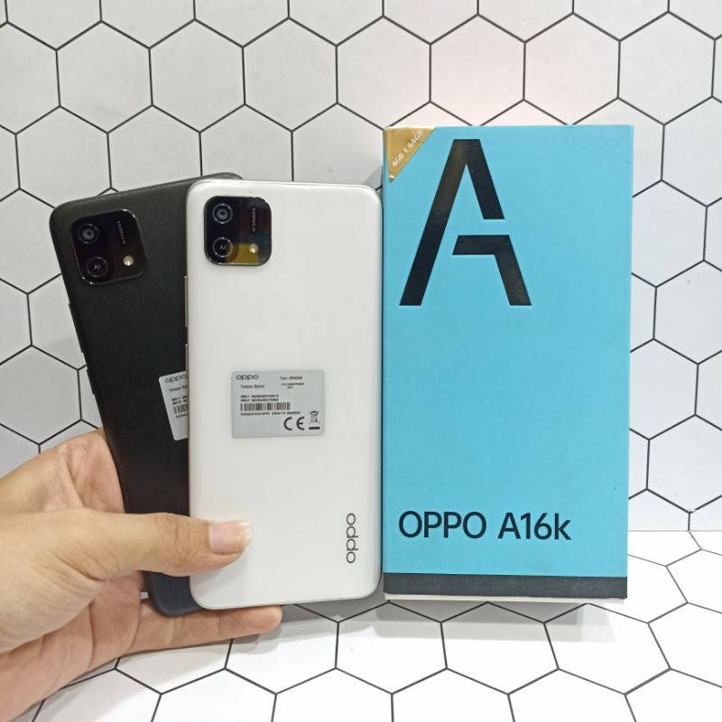 Oppo A16k 4/64GB Second Fullset Original