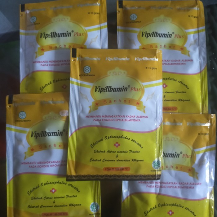 VIPALBUMIN PLUS KEMASAN SACHET