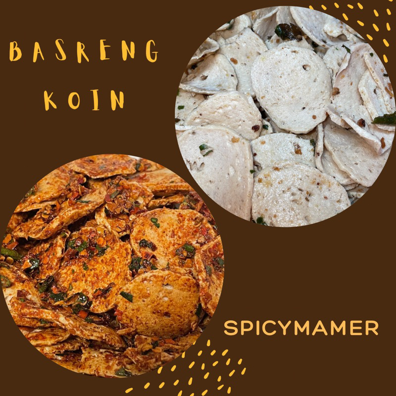 

SPICYMAMER Basreng Koin Original Pedas Daun Jeruk 120gr