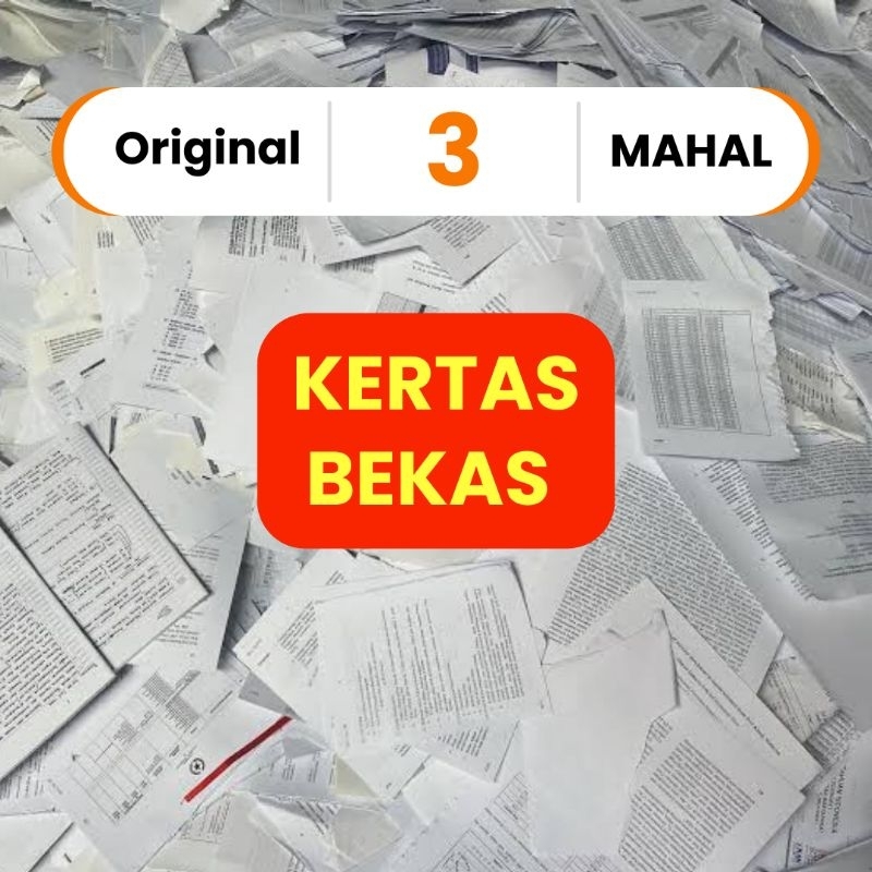 

3 KERTAS CACAHAN SHREDDED PAPER MAHAL (UNTUK KALANGAN SENDIRI) PAKET 100K