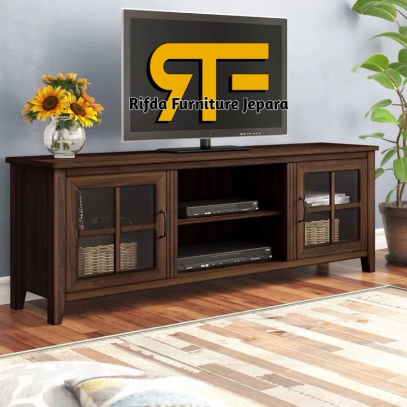 Bufet Meja Tv Minimalis Jati ( Bufet Tv Jati, Meja Tv Modern, Meja Bufet Tv Jati )