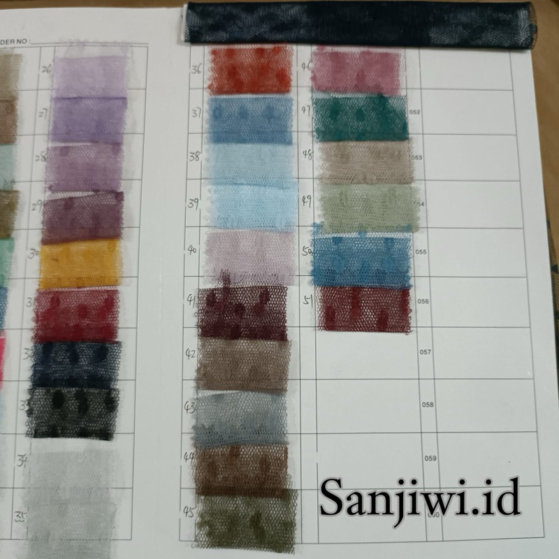 kain Tile polkadot premium ( rollan )
