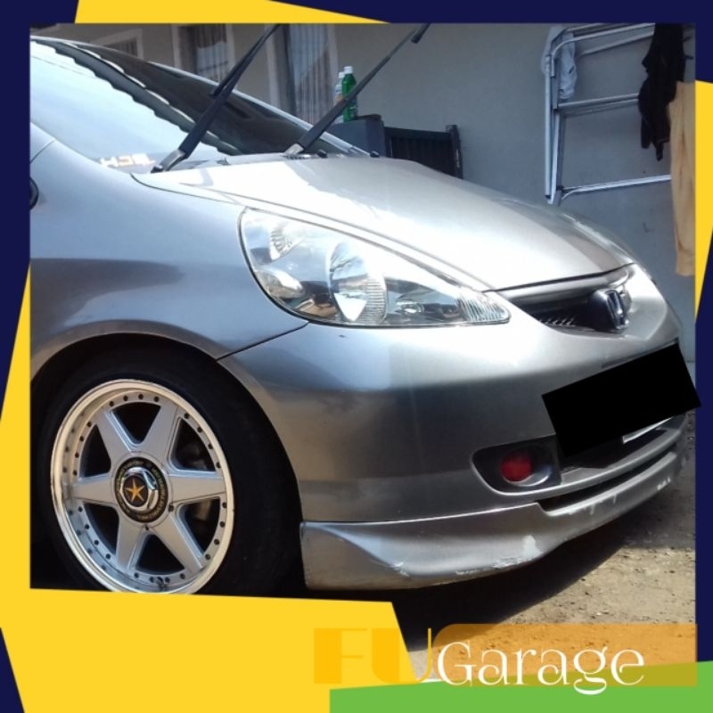 Front lips bodykit add-on Honda Jazz vtec GD3