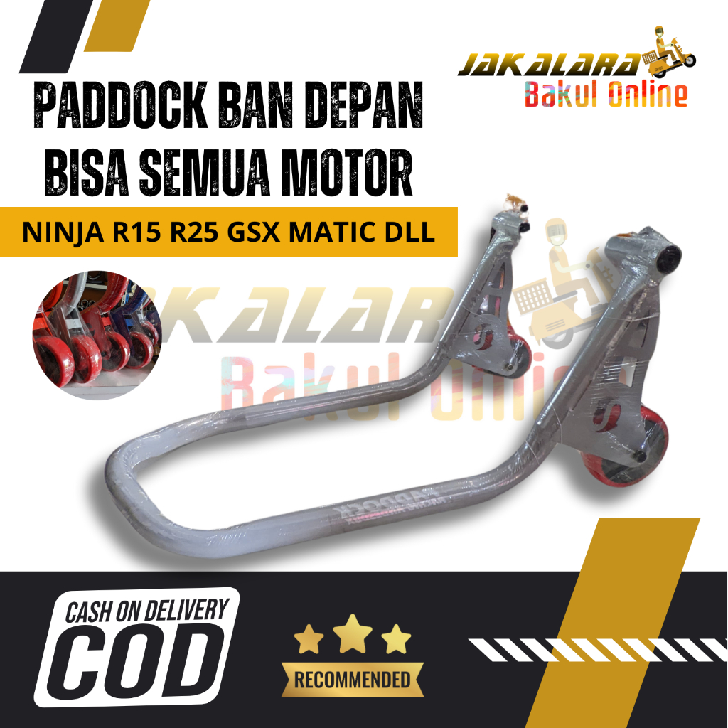 Standar Paddock ban depan premium motor ninja r15 r25 cbr matic universal