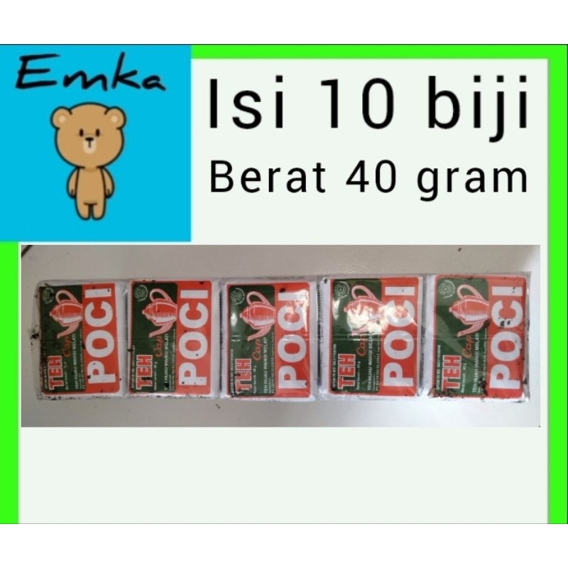 

teh poci hijau kepyur 40 gram isi 10 biji