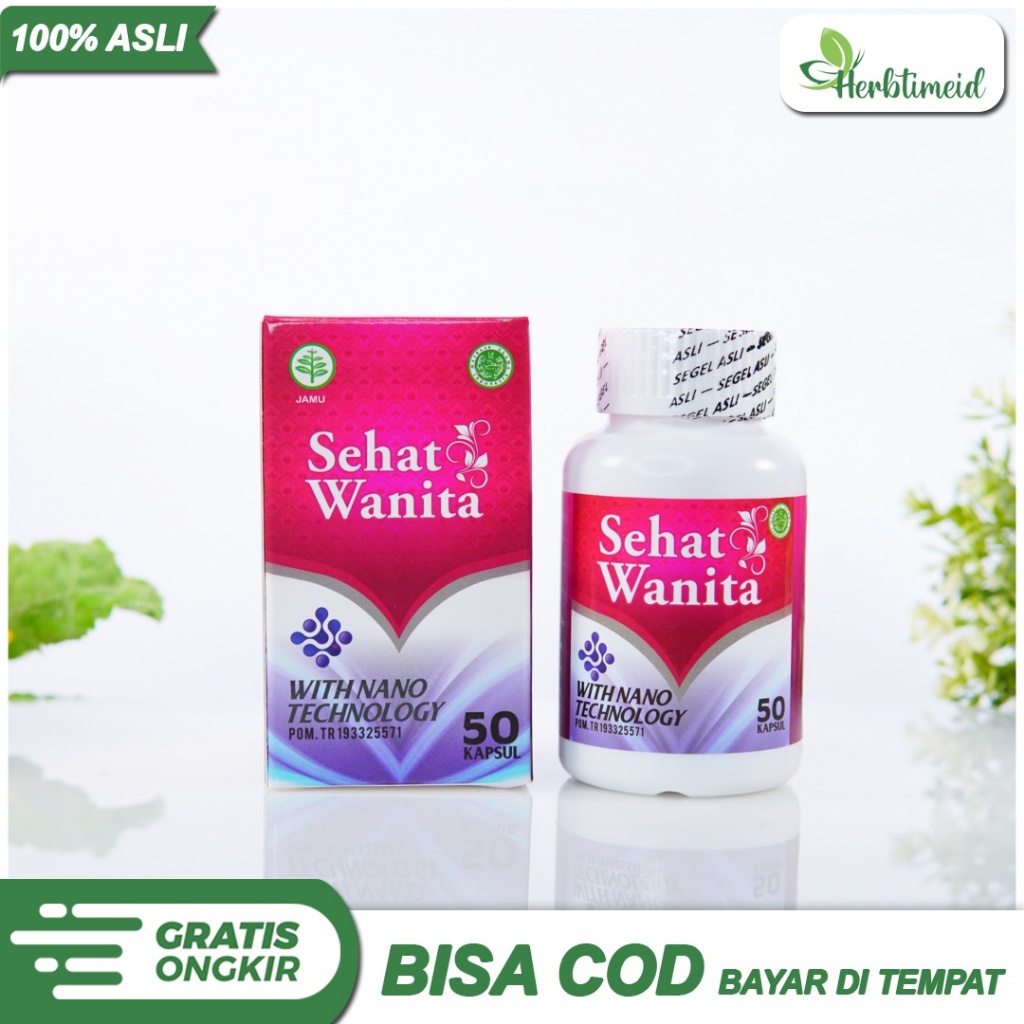 Sehat Wanita Kapsul Original Herbal Atasi Masalah Kesehatan Kewanitaan 100% Asli