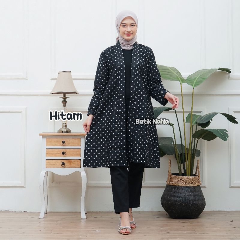 cardigan batik / bolero batik/outer batik lengan panjang