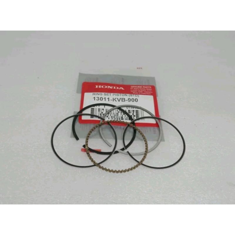 Ring Seher Ring Set Piston Oversize Standar STD Honda Vario 110 Karbu Beat FI Beat Karbu 13011-KVB-9