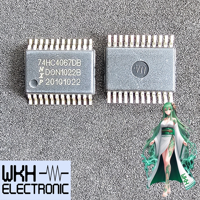 IC SMD 74HC4067DB SSOP-24 74HC4067 HC4067 Multiplexer Demux