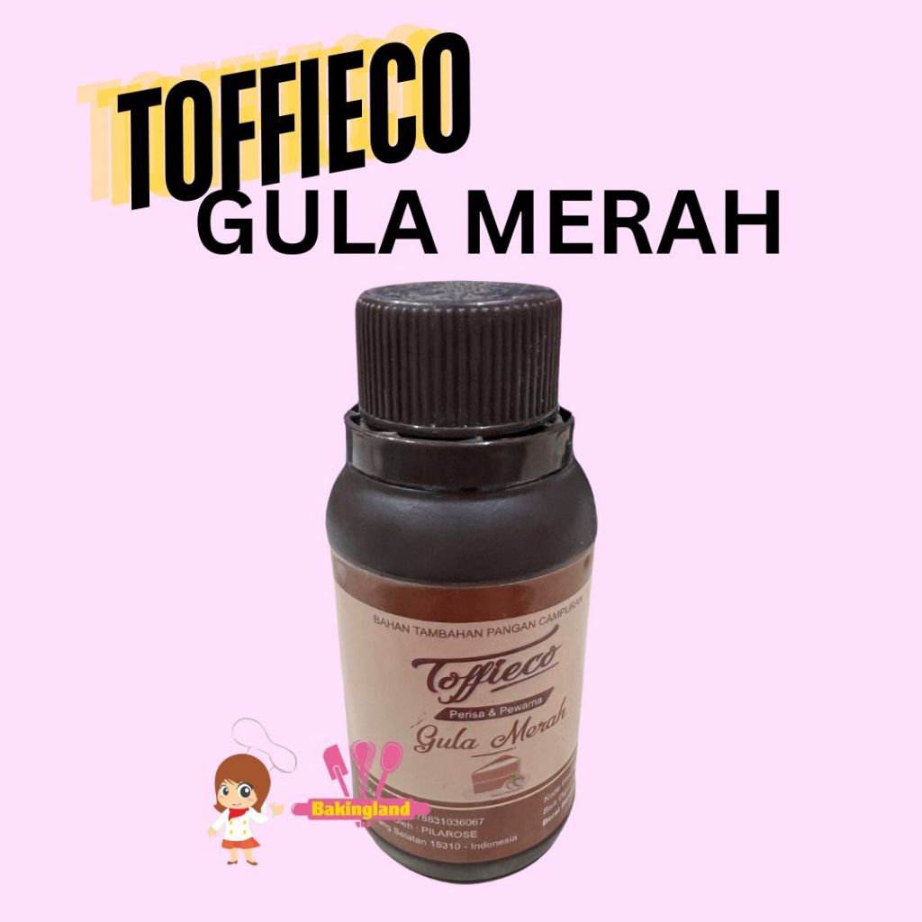 Toffieco Perisa Pasta Gula Merah