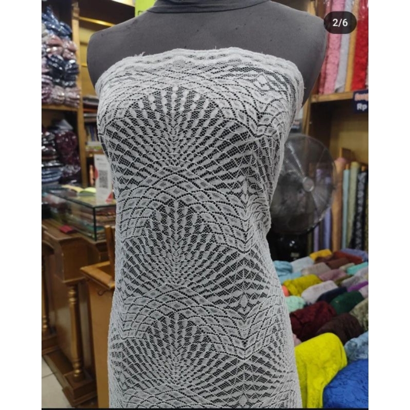 brokat cotton/ brokat jepang / kain brokat meteran