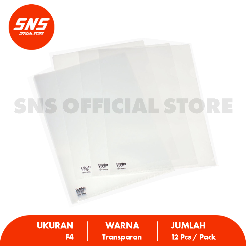 

(12 PCS) Map L /Clear Sleeves Folio/ F4 Map Plastik SNS OFFICIAL