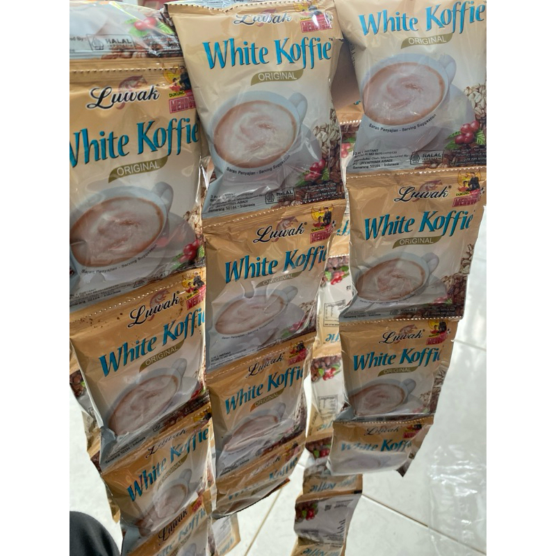 

Luwak white koffie original per renceng