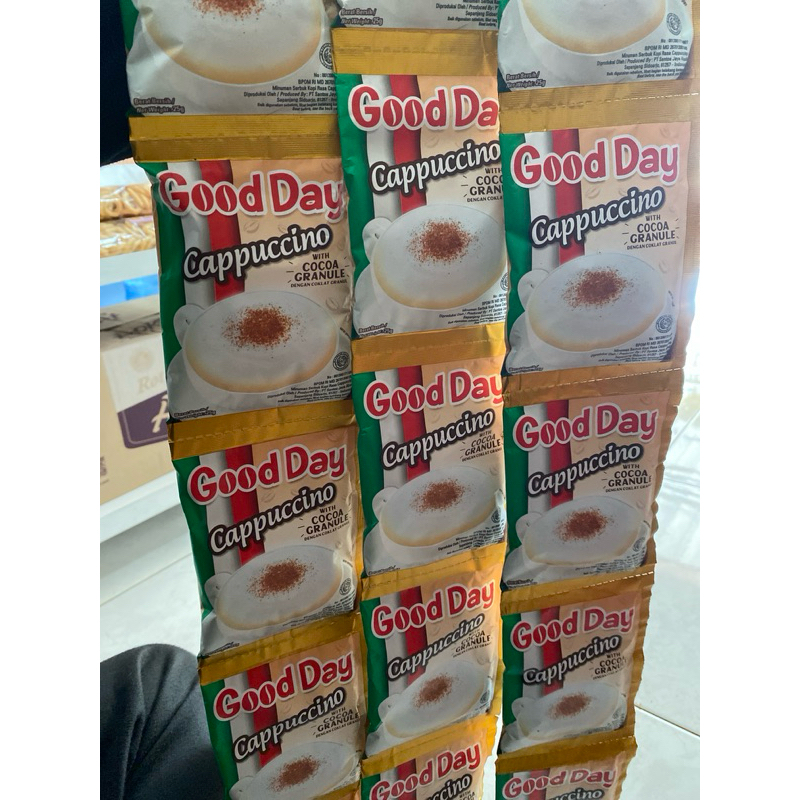 

Good day Cappucino with cocoa granule per renceng