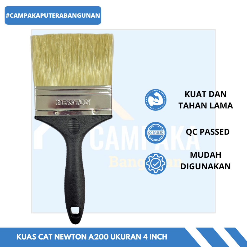

Newton A200 Kuas Cat Ukuran 4 INCH
