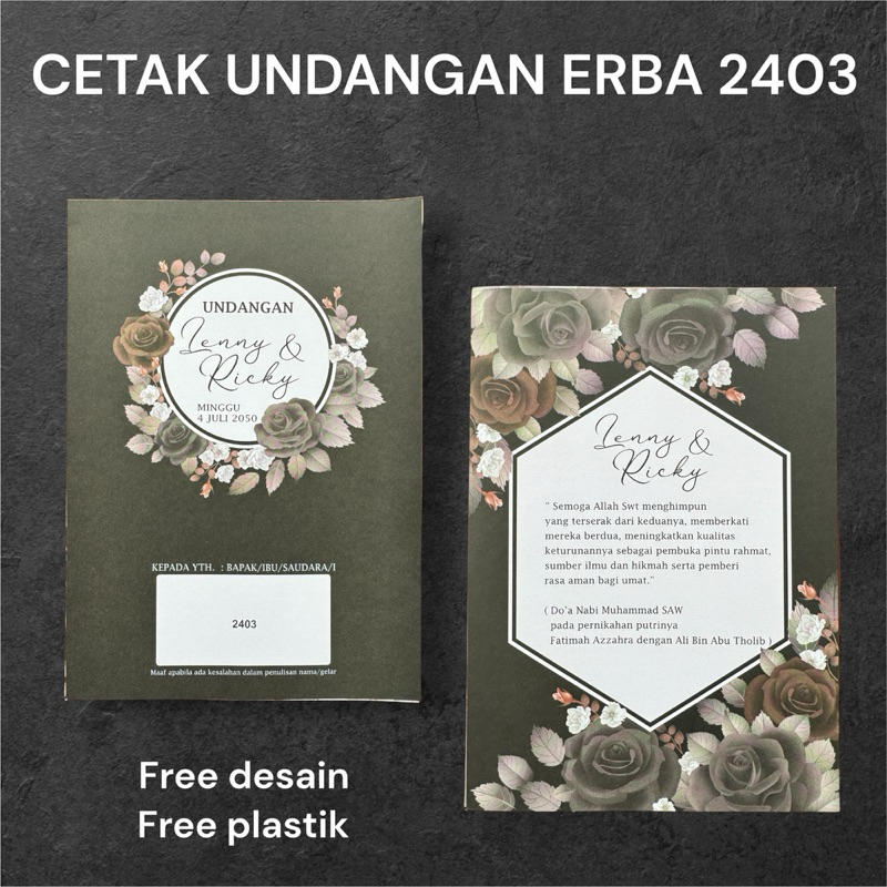 CETAK UNDANGAN ERBA 2403