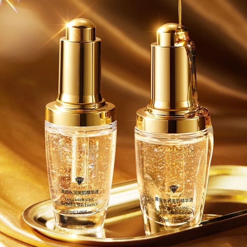 Serum wajah Gold 24 k 24k | Gold essence 24k | Serum wajah emas 24k | Serum wajah Glowing PERFECTBEA