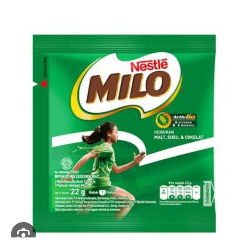 

MILO NESTLE SACET 22g