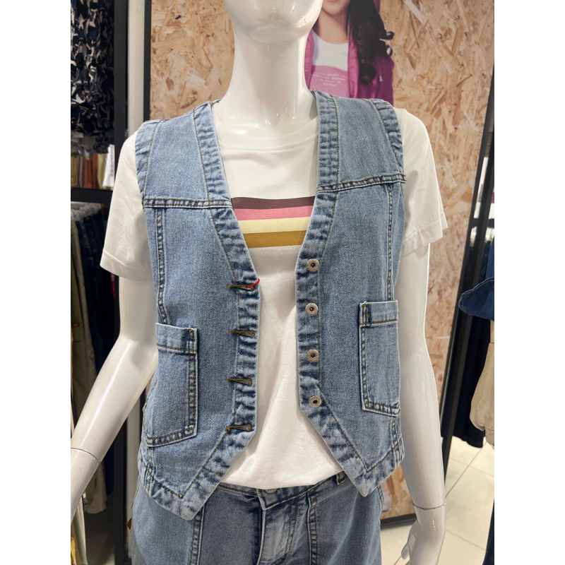 ROMPI Cewek AKO jeans , ROMPI vest Ako Jeans