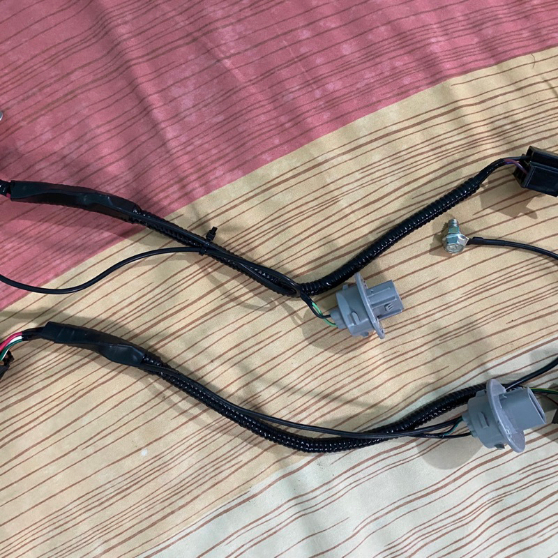 soket pnp headlamp H4 ke headlamp mobilio proji