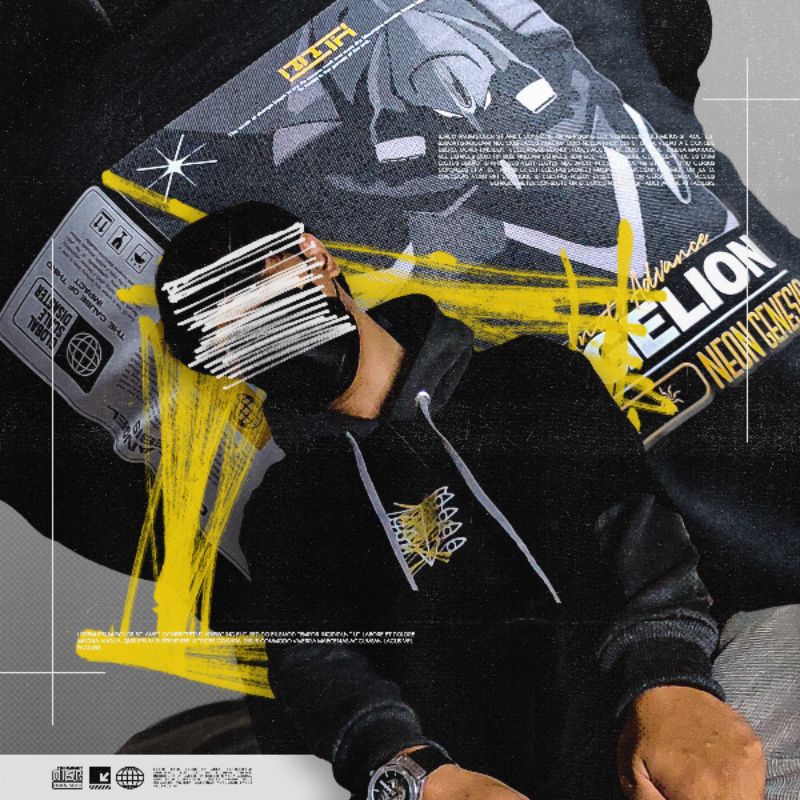 Hoodie Oversize Double Sleeves Evangelion Clumben Apparel